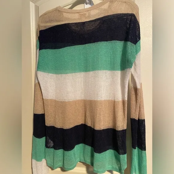 Laundry sheer knit sweater size Medium.