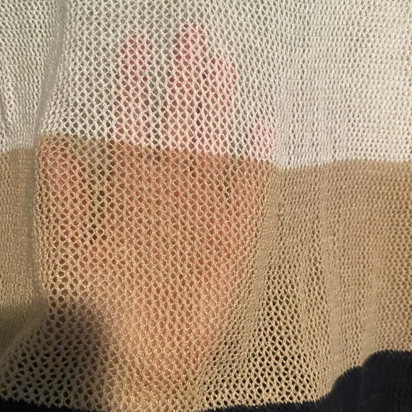 Laundry sheer knit sweater size Medium.