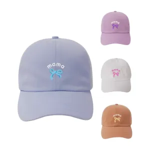 LCAP3637 - MAMA RIBBON EMBROIDERED BASEBALL CAP