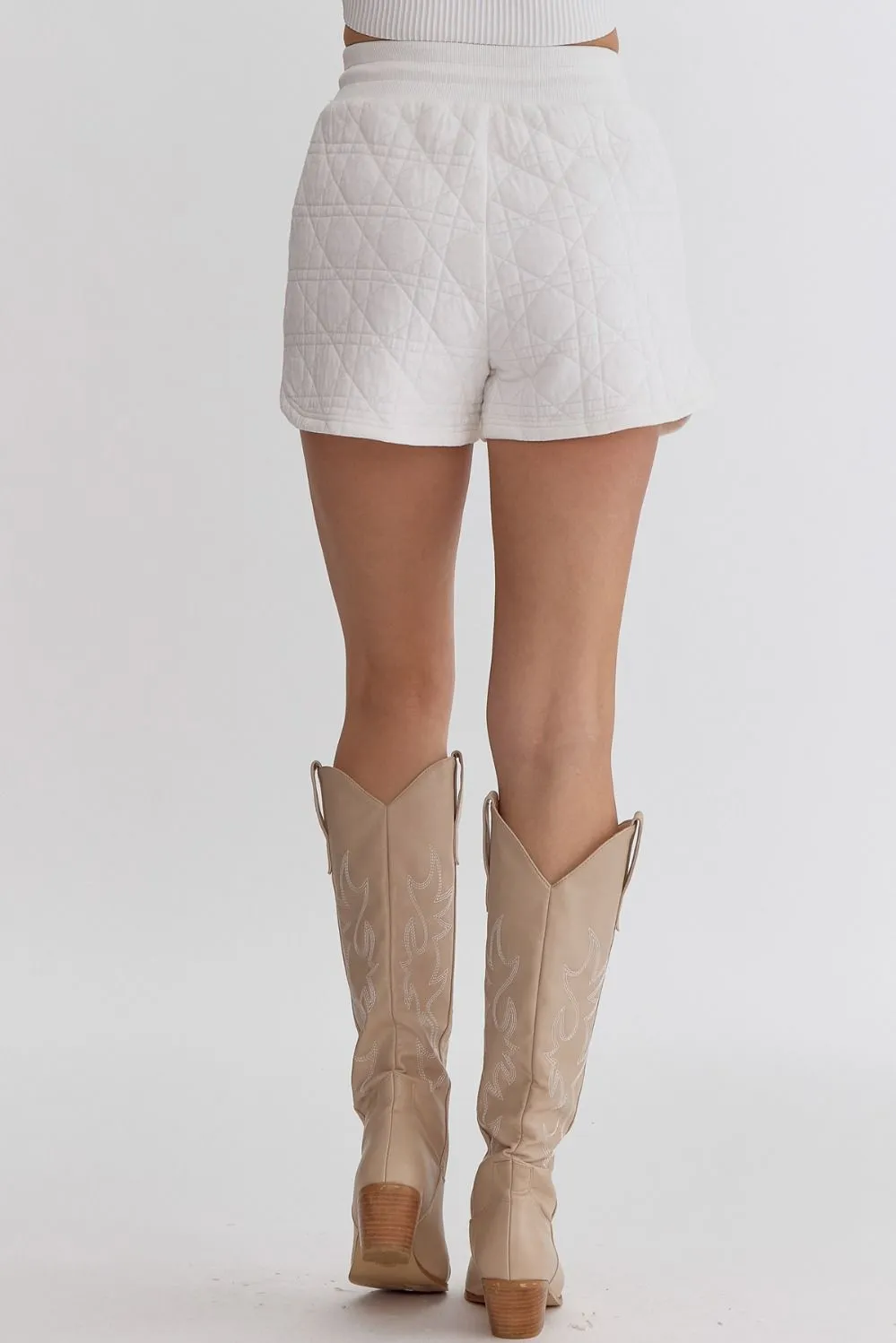 Leigh Textured Shorts