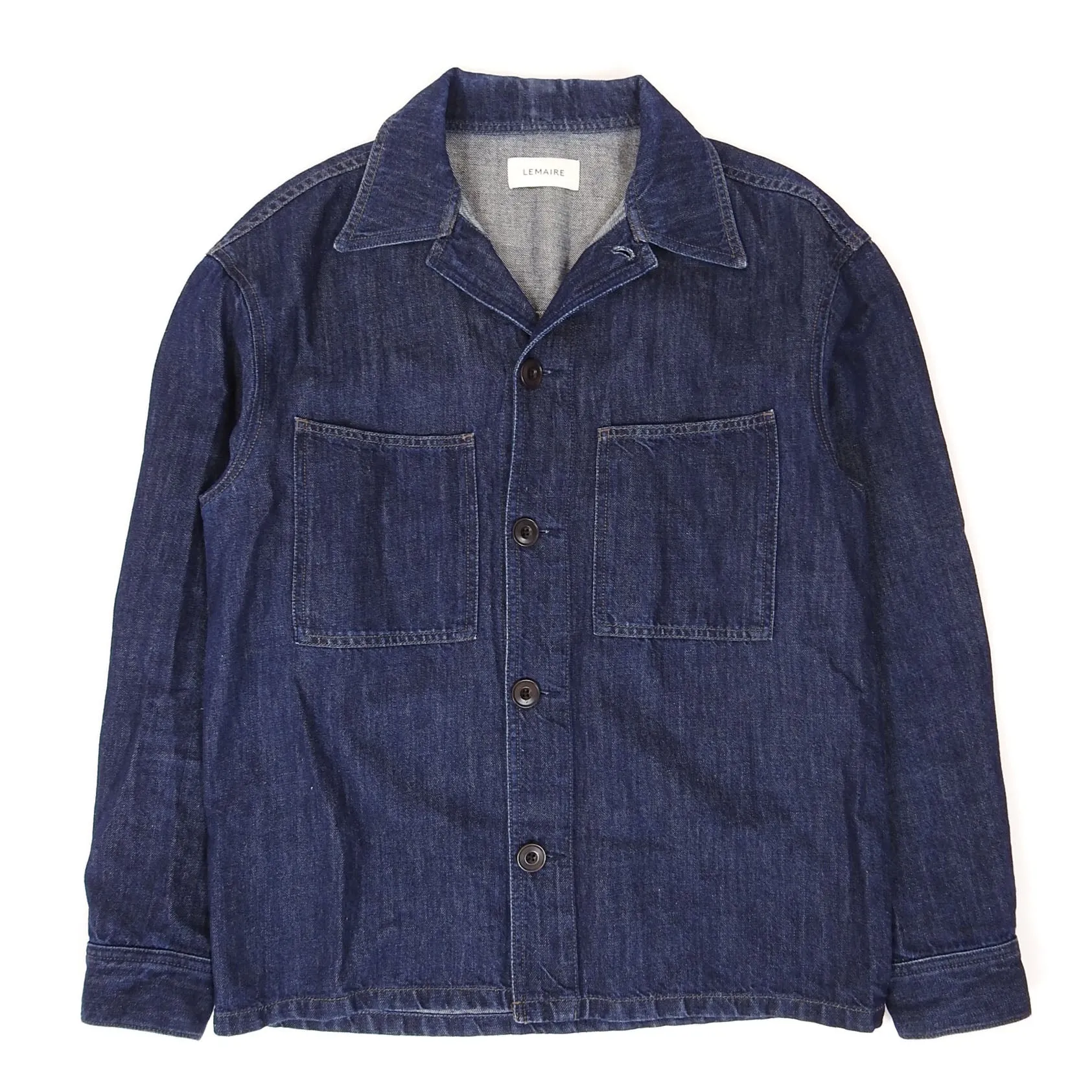 Lemaire Denim Overshirt Size 48