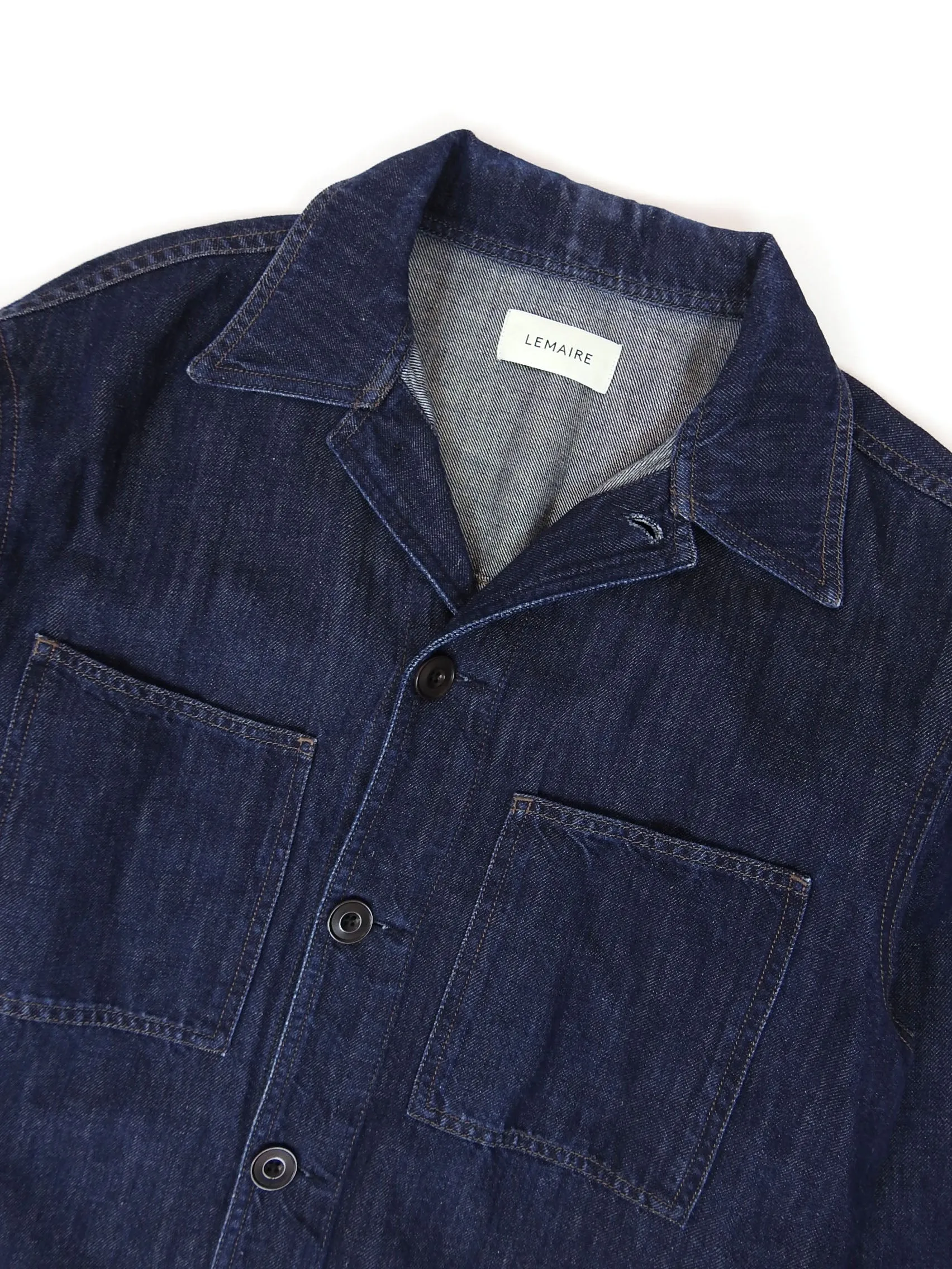 Lemaire Denim Overshirt Size 48