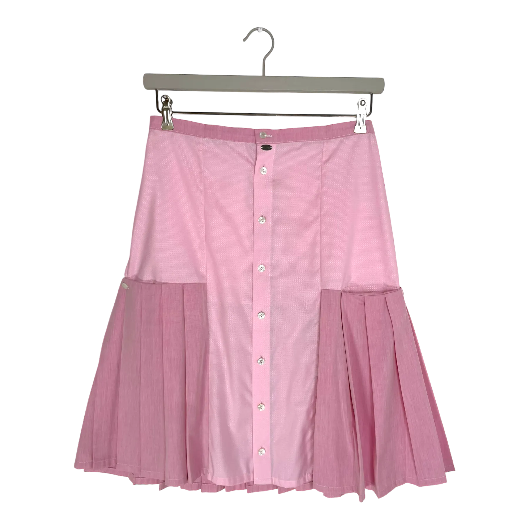 Limo rose pleated skirt, rose | woman M