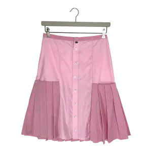 Limo rose pleated skirt, rose | woman M