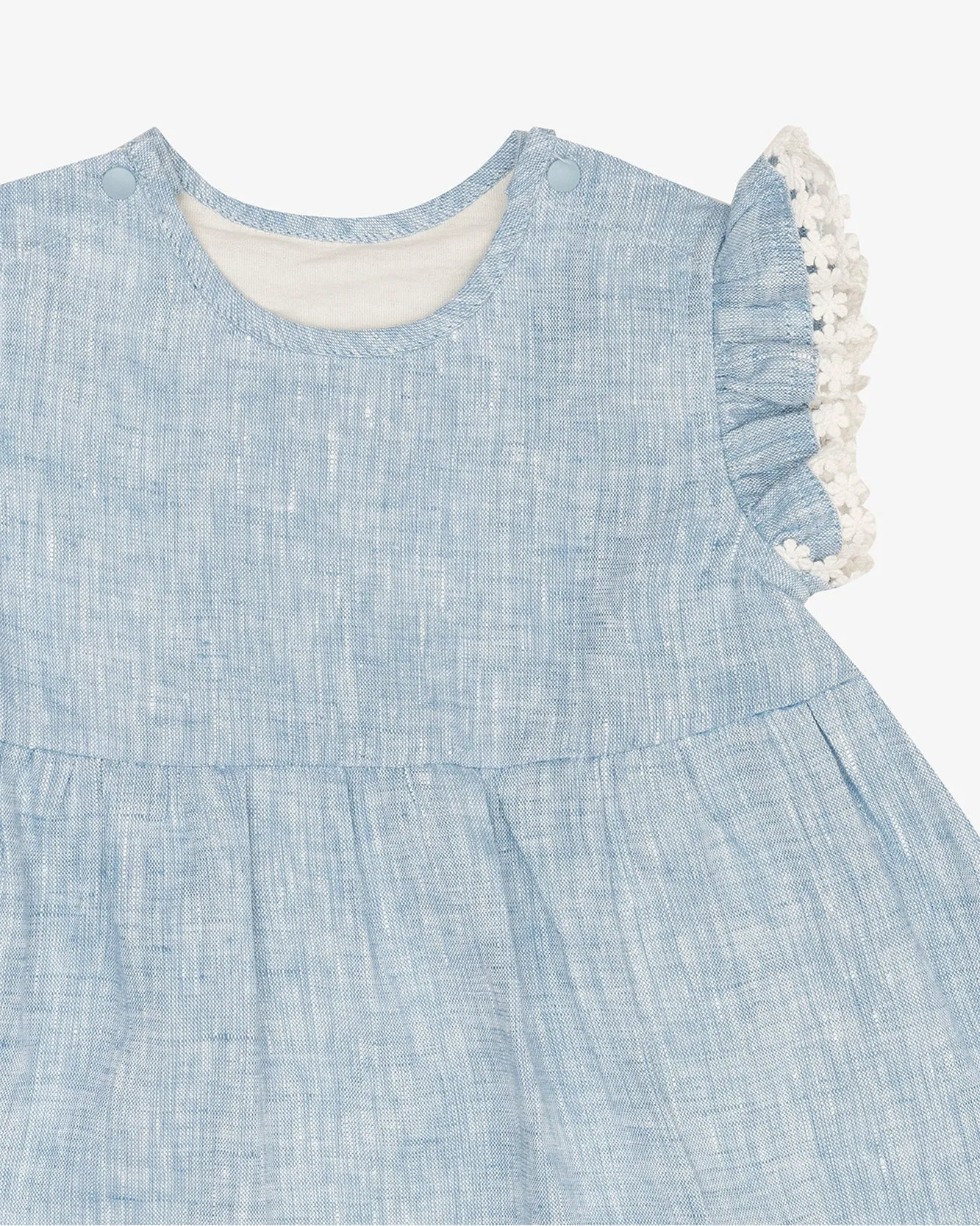 Linen Baby Doll Bodysuit
