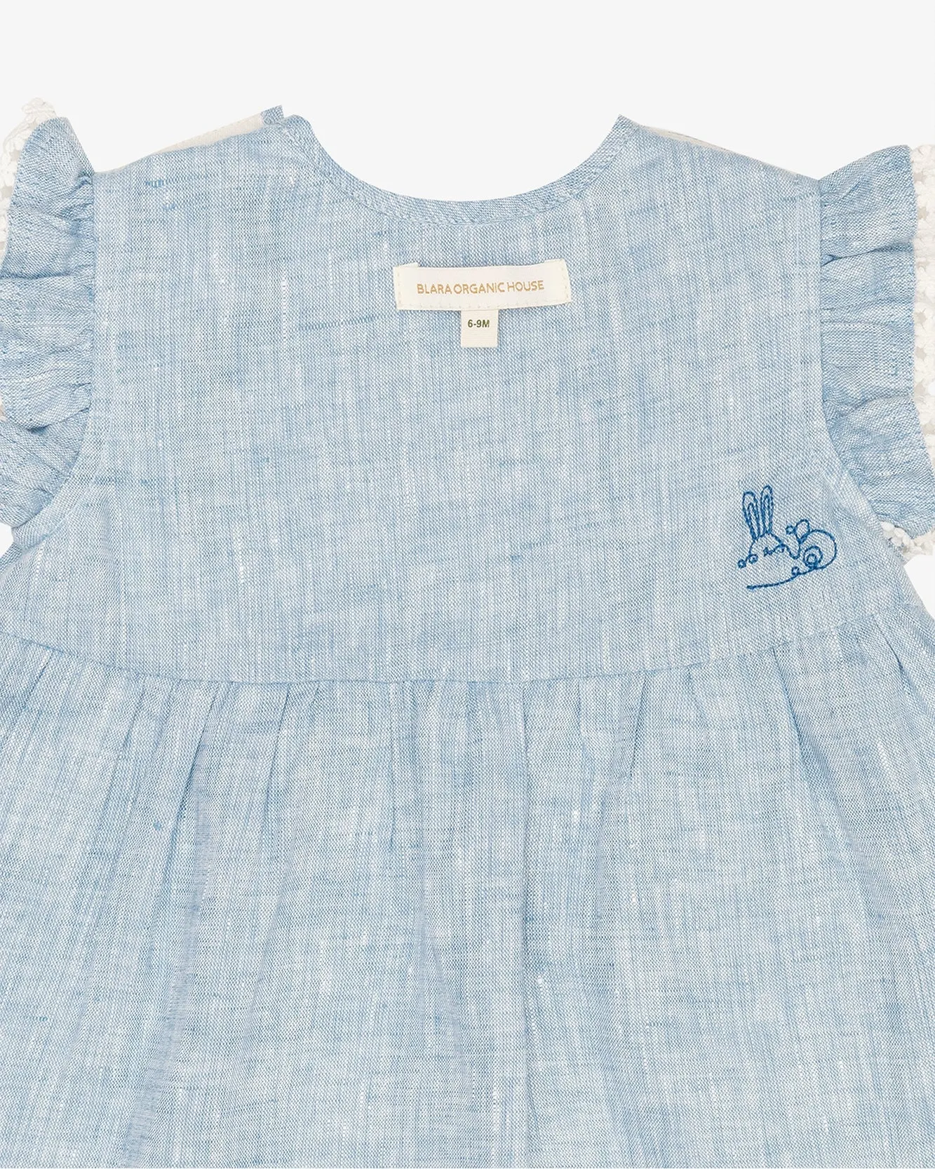Linen Baby Doll Bodysuit