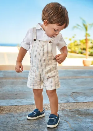 Linen Dungarees