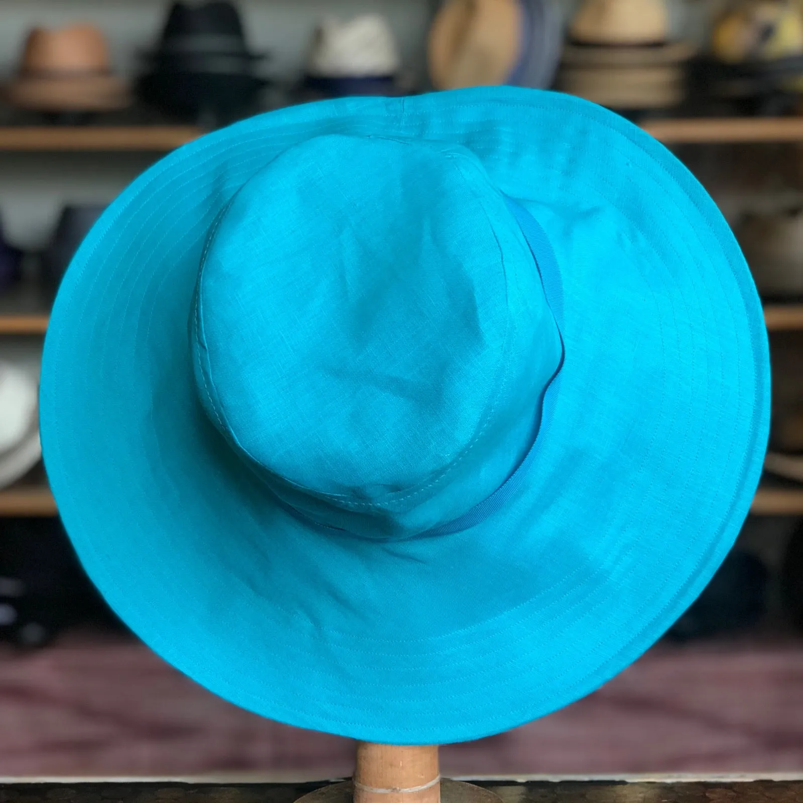 Linen Fedora