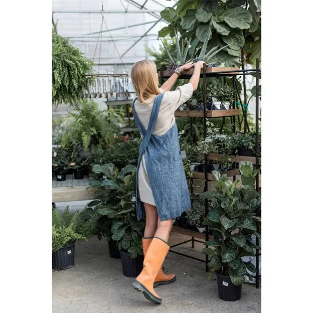 Linen Pinafore (Japanese Apron)