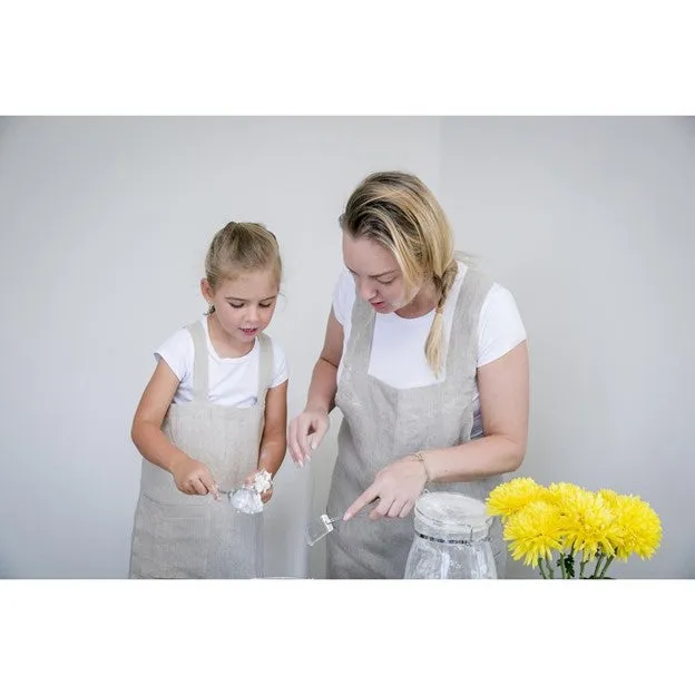 Linen Pinafore (Japanese Apron)