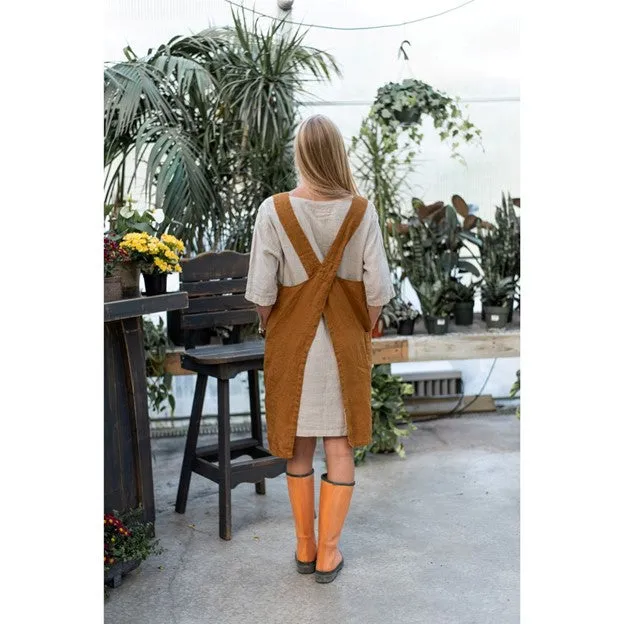 Linen Pinafore (Japanese Apron)