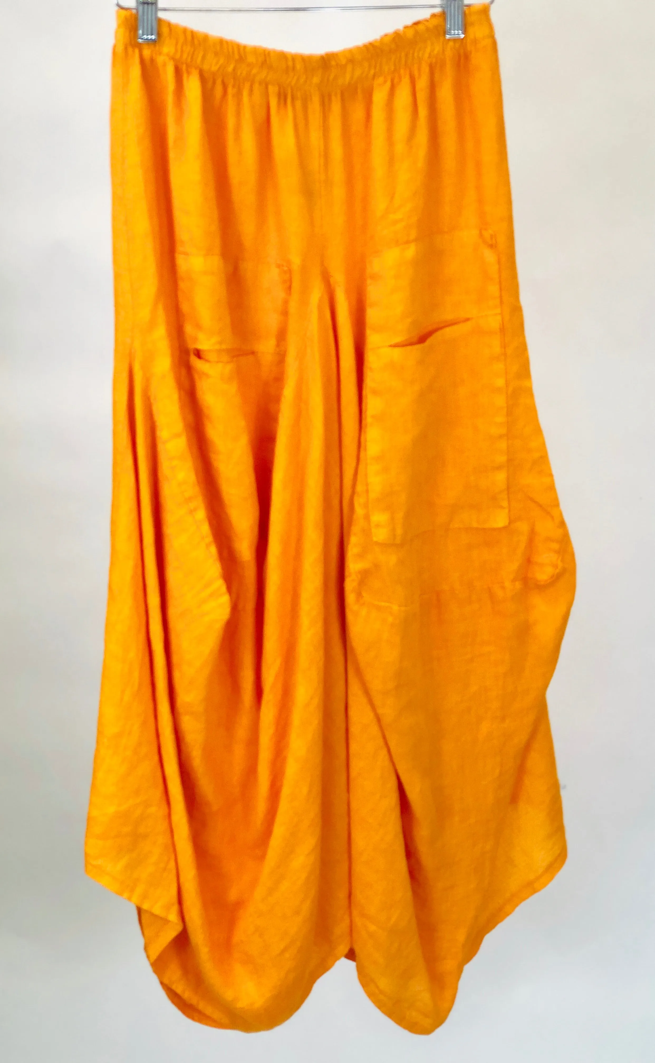 Linen Pocket Skirt