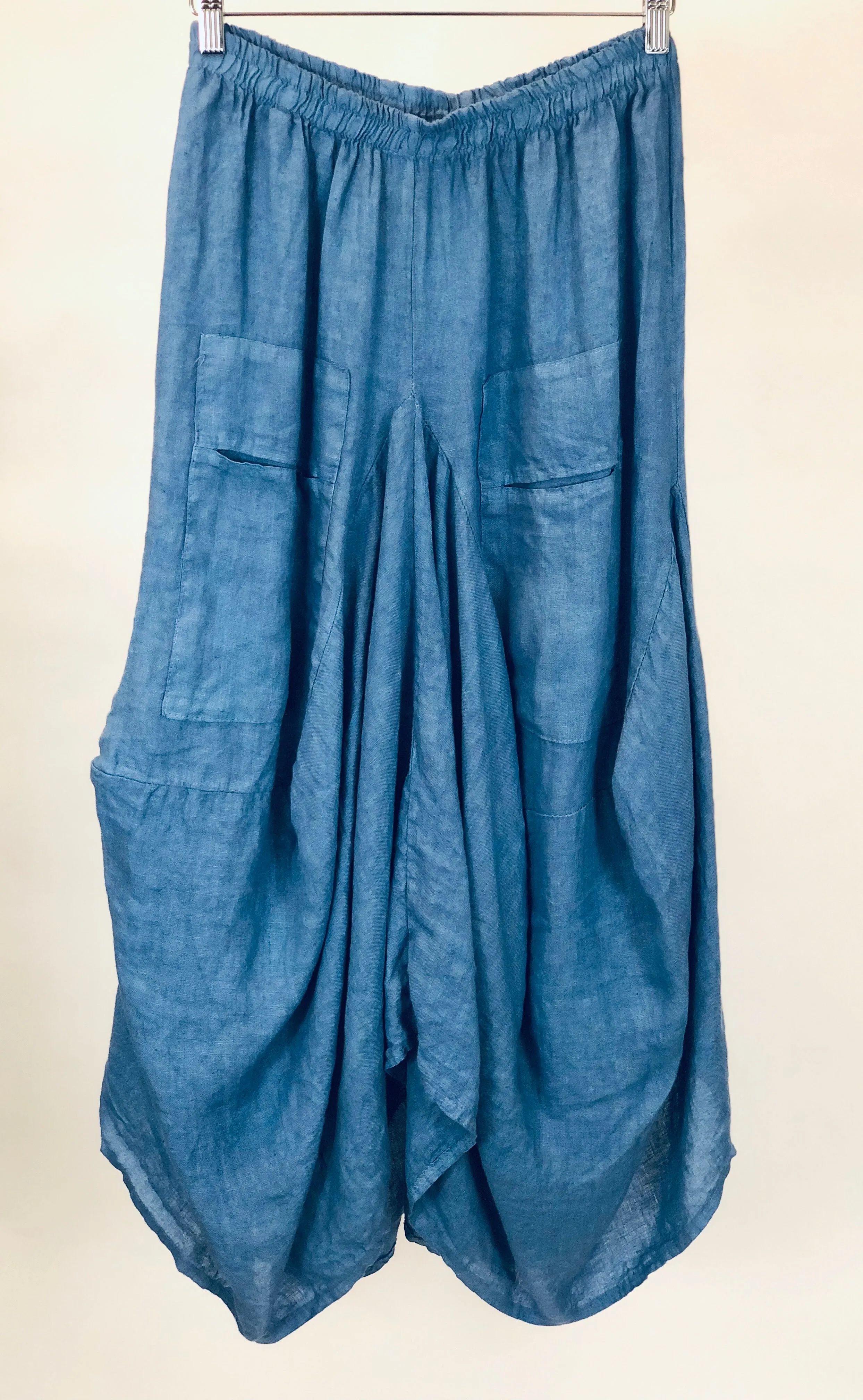 Linen Pocket Skirt