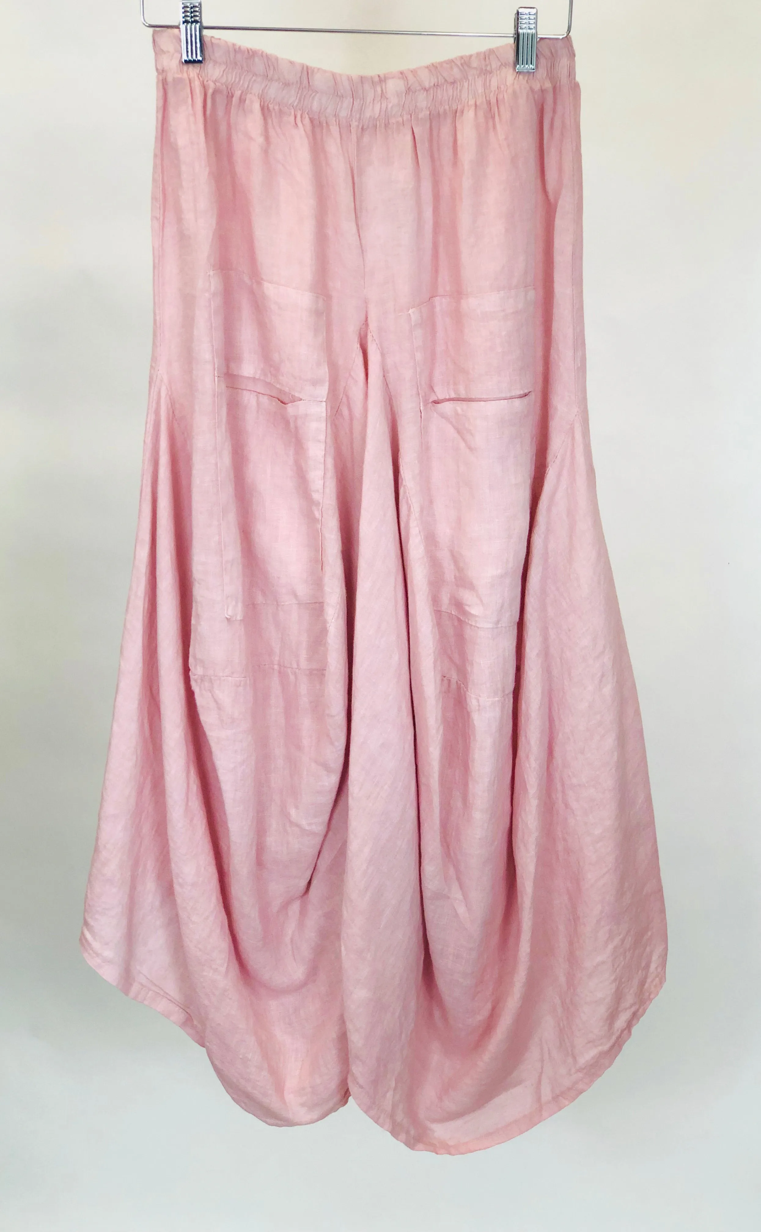 Linen Pocket Skirt