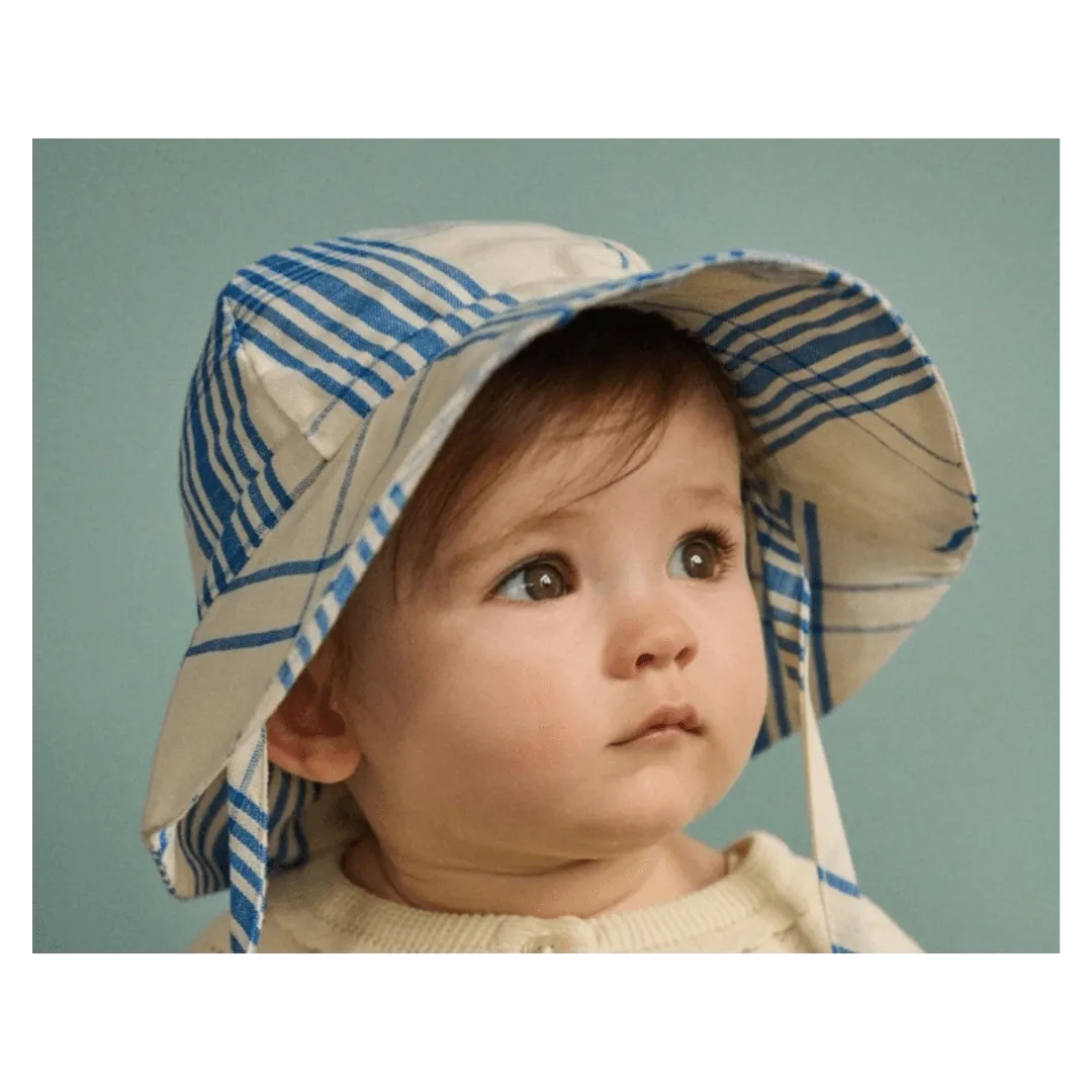 Linen Sunhat - Clyde Check