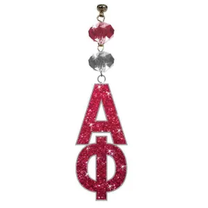 Logo Bling - Alpha Phi   (Set of 3)  MAGNETIC ORNAMENT