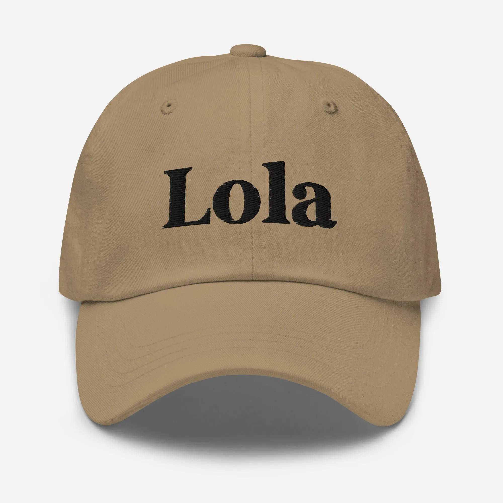 Lola Embroidered Filipino Dad hat