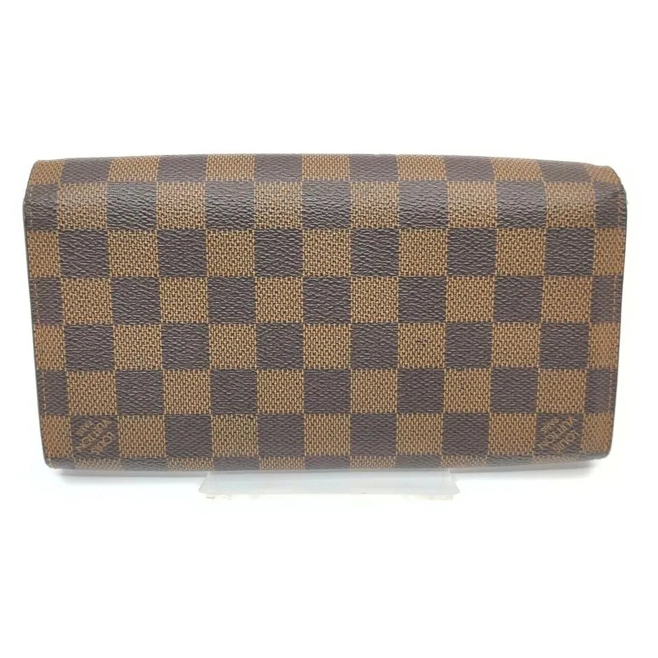 Louis Vuitton Damir Ebene Portefeuille Roseberry Wallet Long Flap 862350