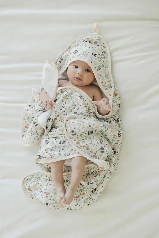 Loulou Lollipop - Hooded Towel - Bumble Bees