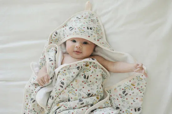 Loulou Lollipop - Hooded Towel - Bumble Bees