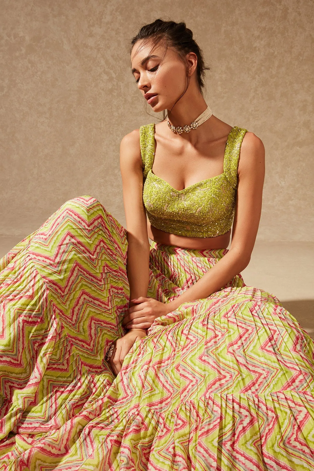 LUCA TIERED SKIRT
