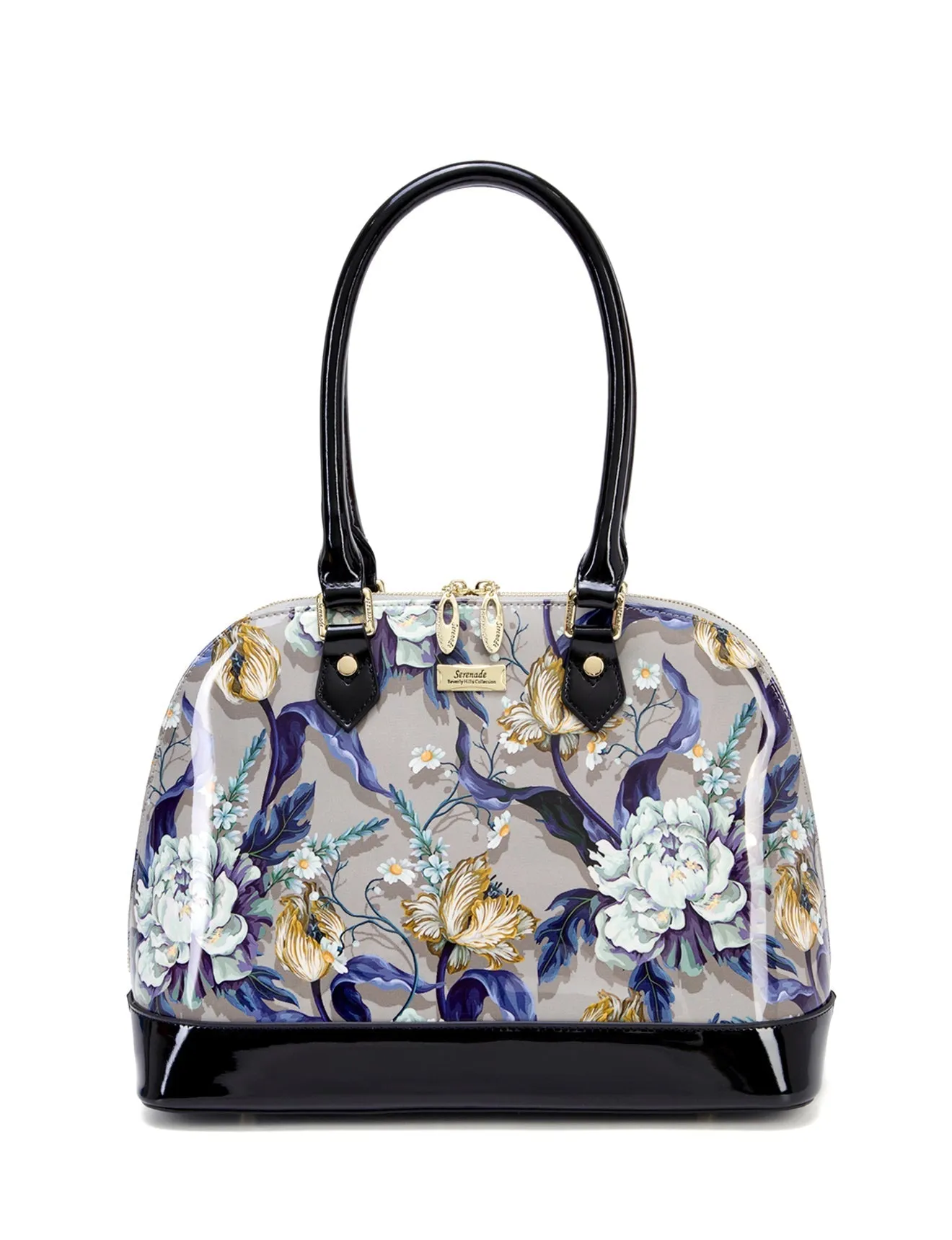 LUCINDA PATENT LEATHER DOME BAG- SN58-6801- SALE