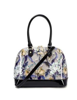 LUCINDA PATENT LEATHER DOME BAG- SN58-6801- SALE