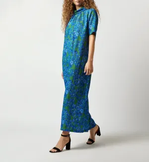 Luisa Dress Green Blue