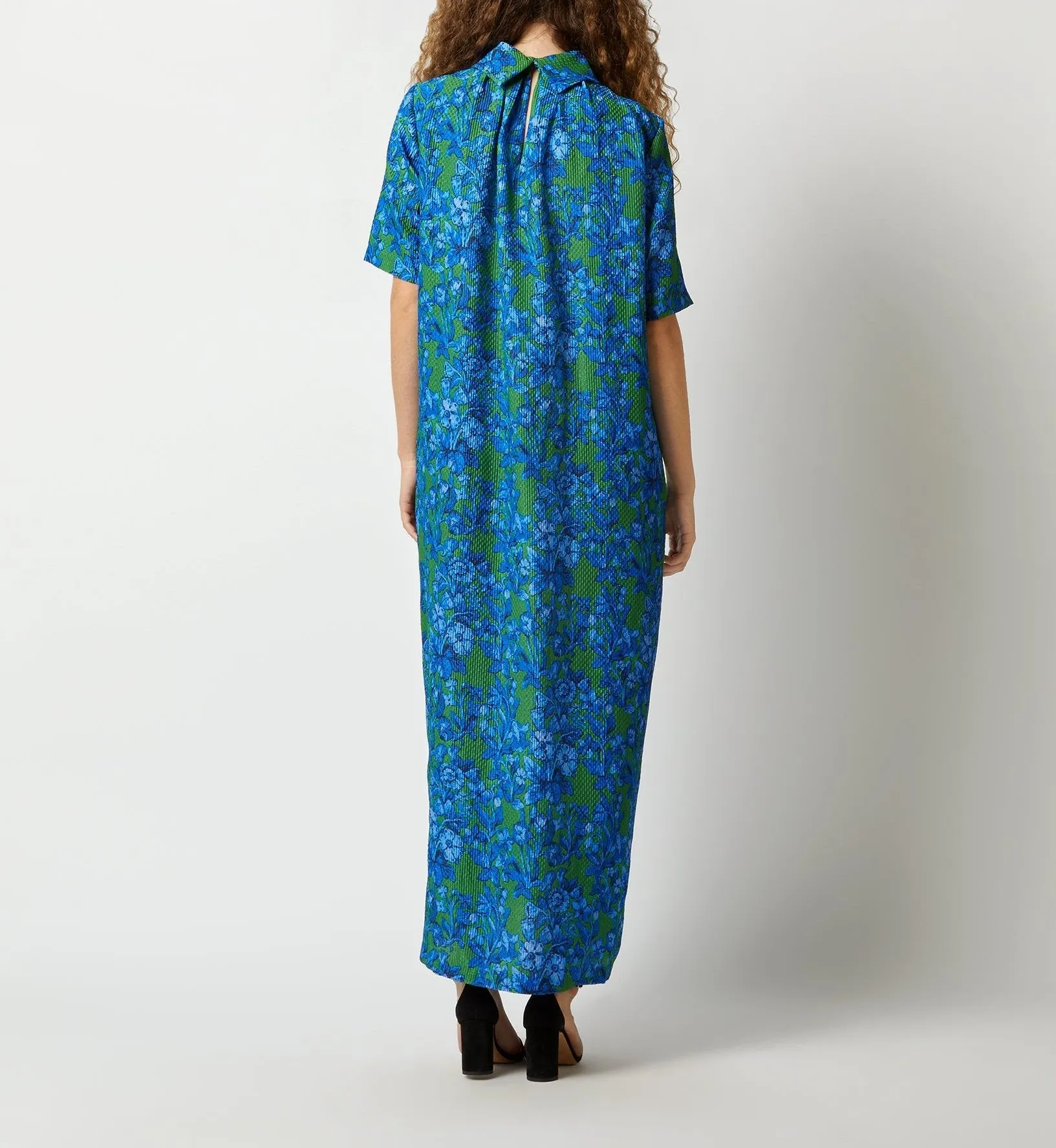 Luisa Dress Green Blue