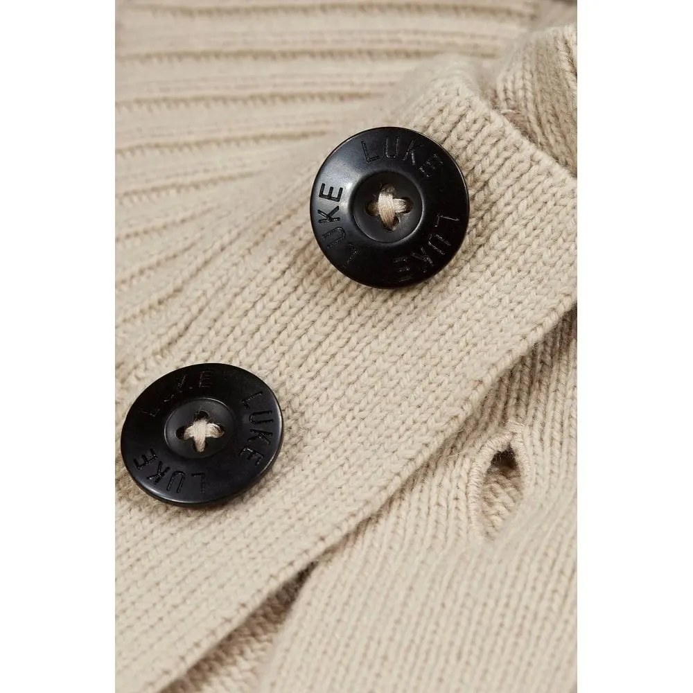 Luke 1977 M770654 Denmark Chunky Knit Dark Ecru
