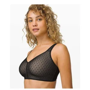 Lululemon Black Beige Like Nothing Lace Bra 32D