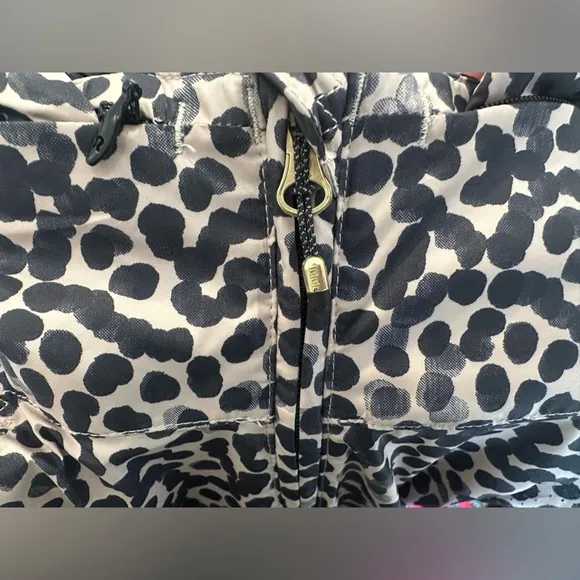 Lululemon Pack-It Vest Ace Spot Grain Black Sz 6