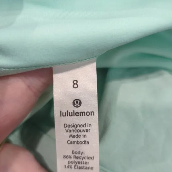 Lululemon Run Times Short II *4&quot; Toothpaste