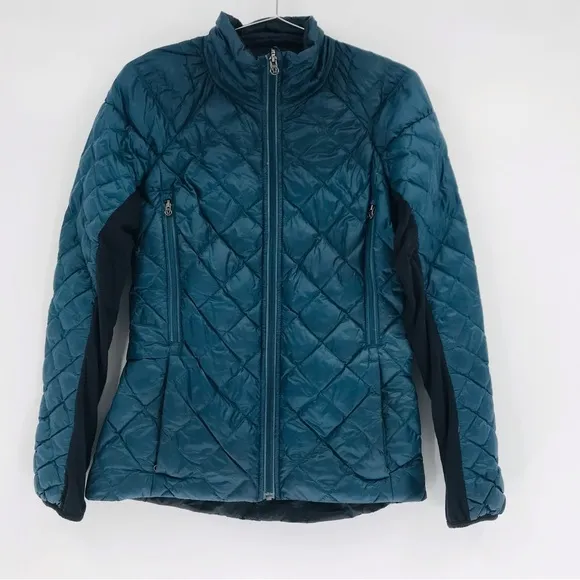 Lululemon Run Turn Around Reversible Jacket in Alberta Lake / Black Size XS