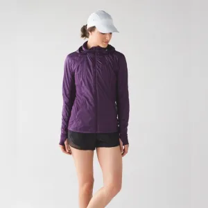 Lululemon‎ Rush Hour Jacket Darkest Magenta Size 6