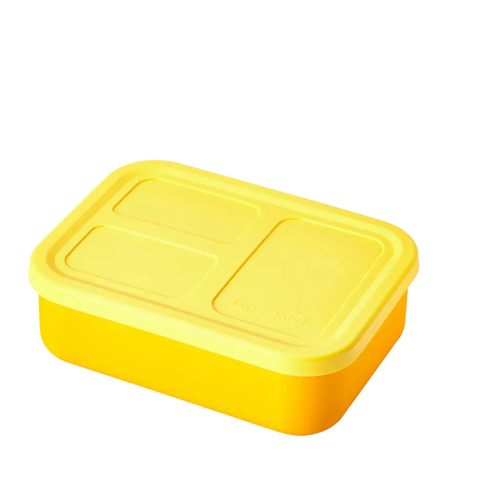 LunchBots Platinum Silicone Medium Build-A-Bento - Sand