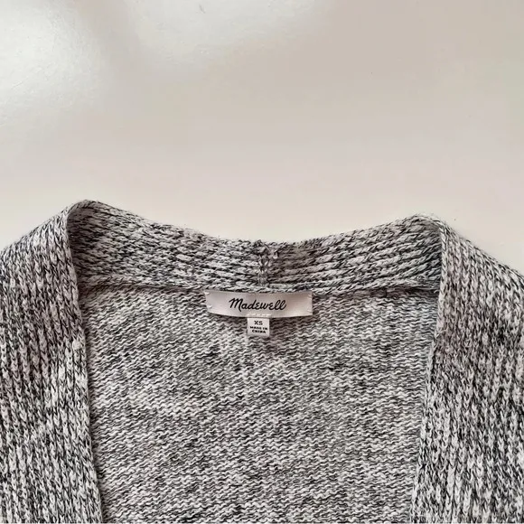 MADEWELL Marled Glenmont Cardigan Sweater Size XS