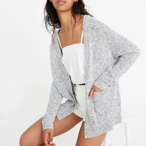 MADEWELL Marled Glenmont Cardigan Sweater Size XS
