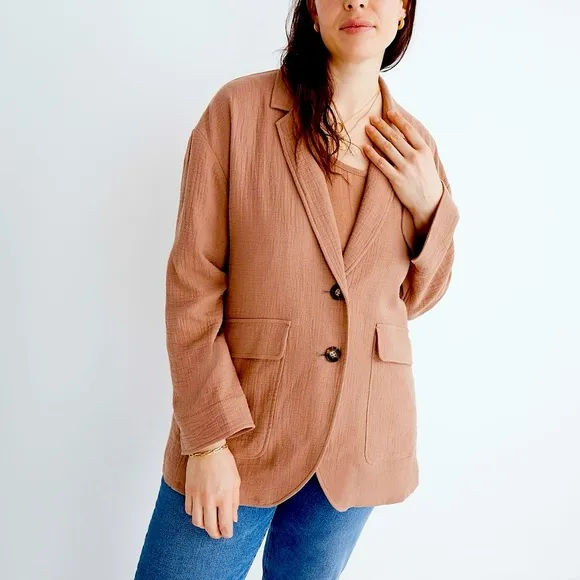 Madwell Linen Larsen Blazer