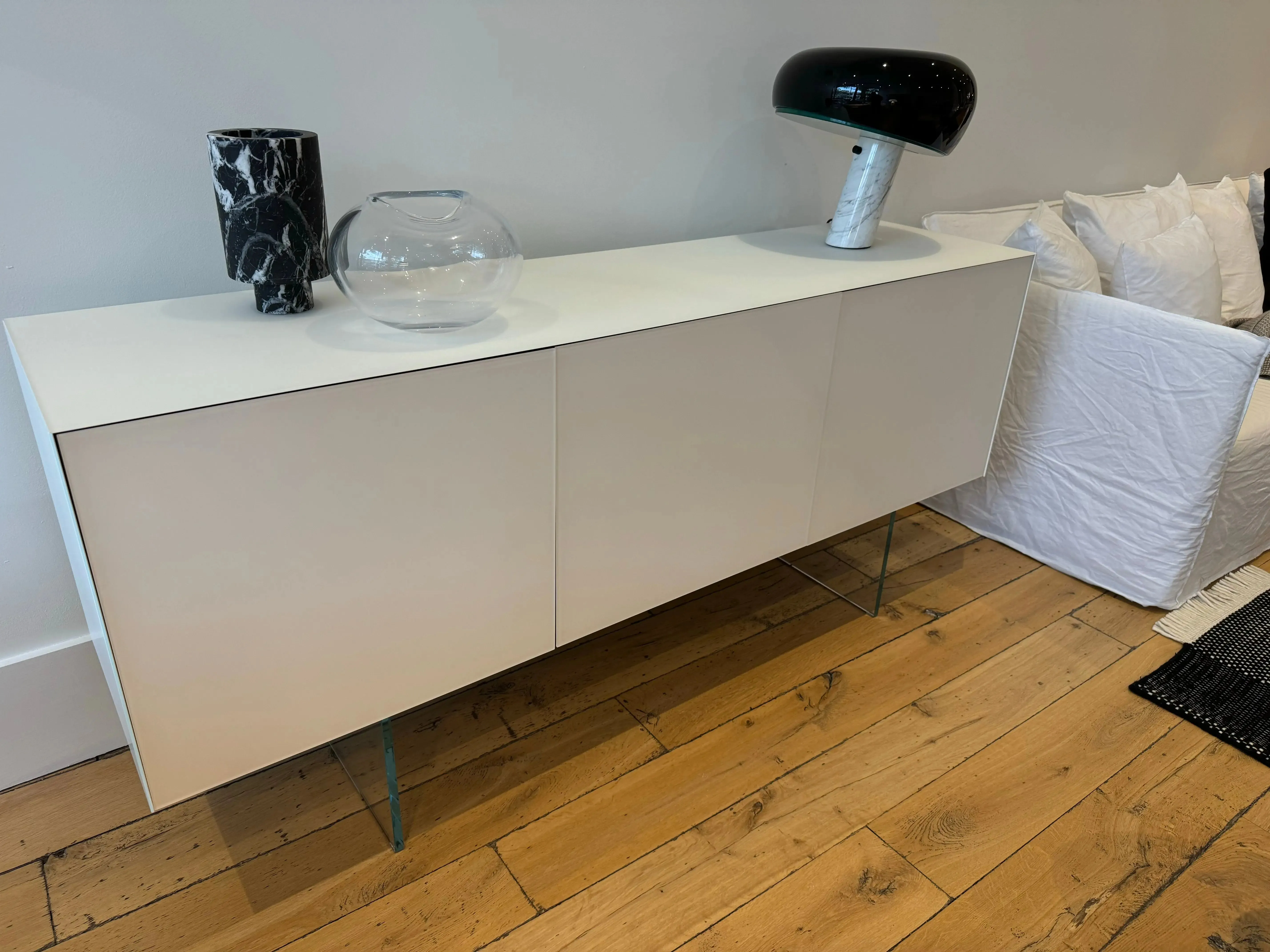 Magic Box - Glass Storage Unit - Floor Model Sag Harbor