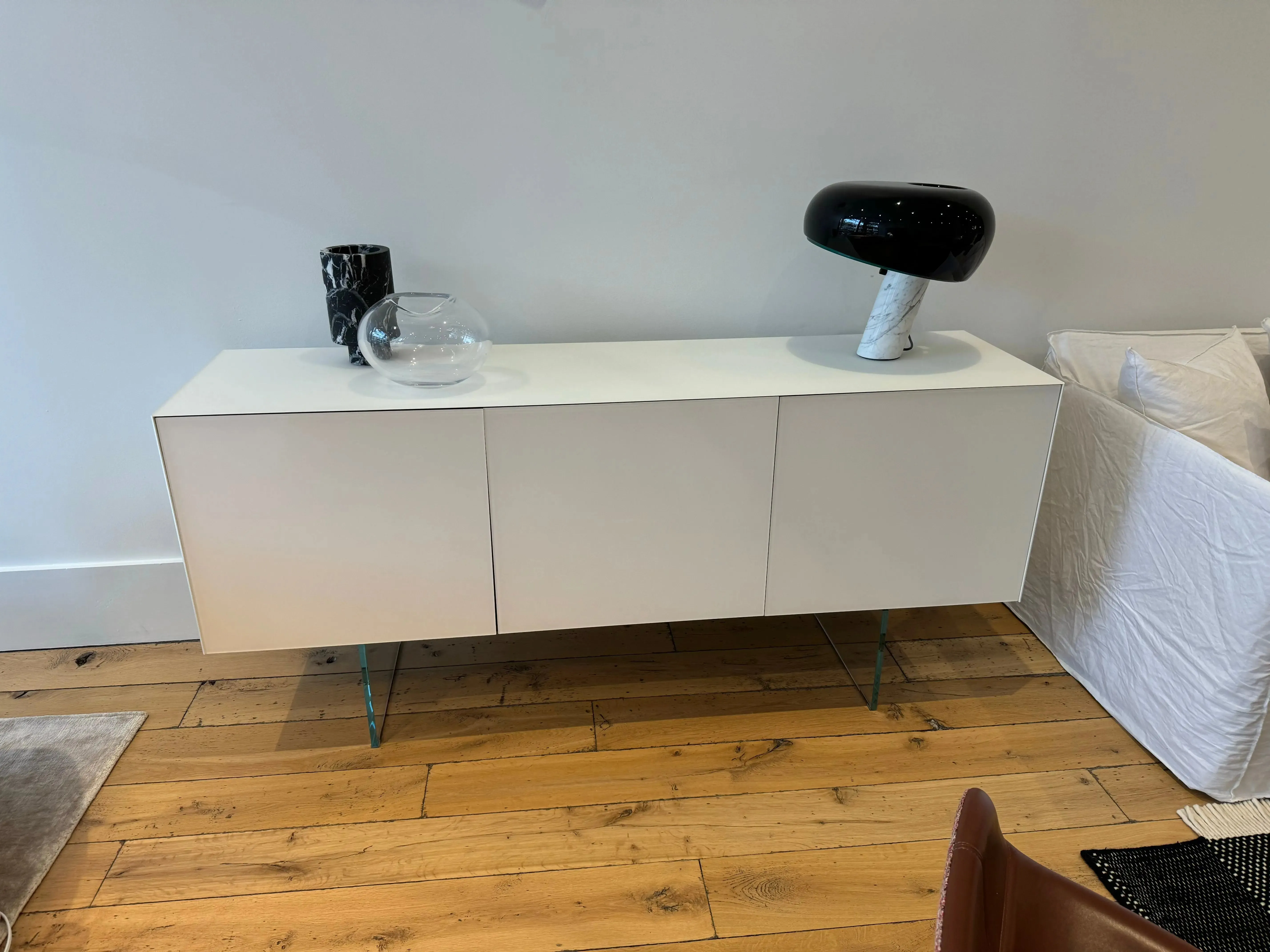 Magic Box - Glass Storage Unit - Floor Model Sag Harbor