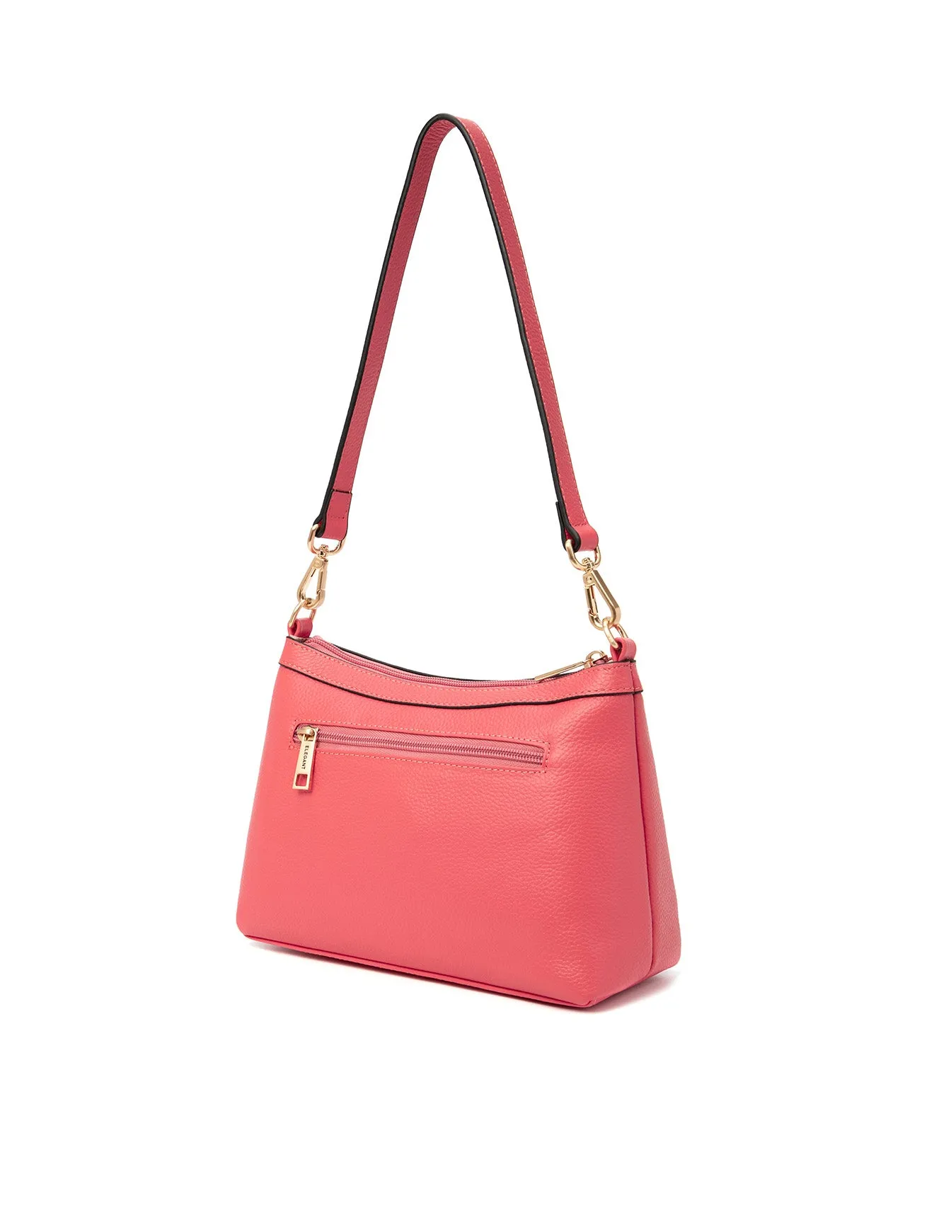 MARCIA LEATHER XBODY BAG-E1-0830-PEACH
