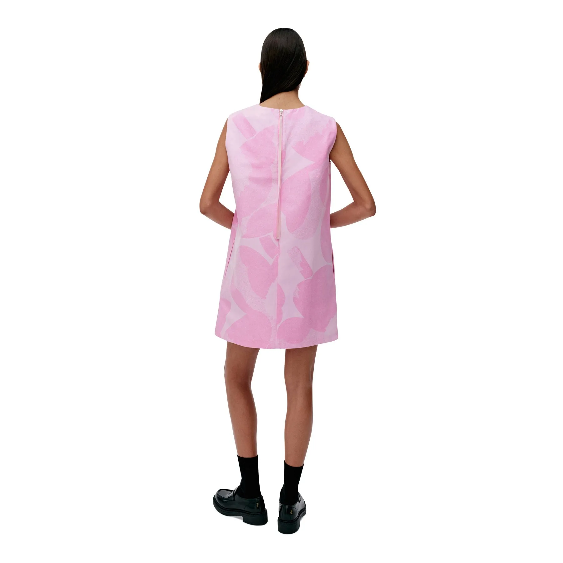 Marimekko Sopiva Unikko Dress, Light Pink