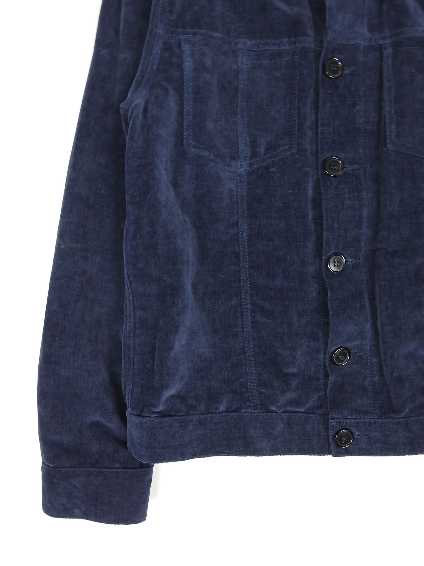 Marni Brushed Cotton Trucker Jacket Size 48