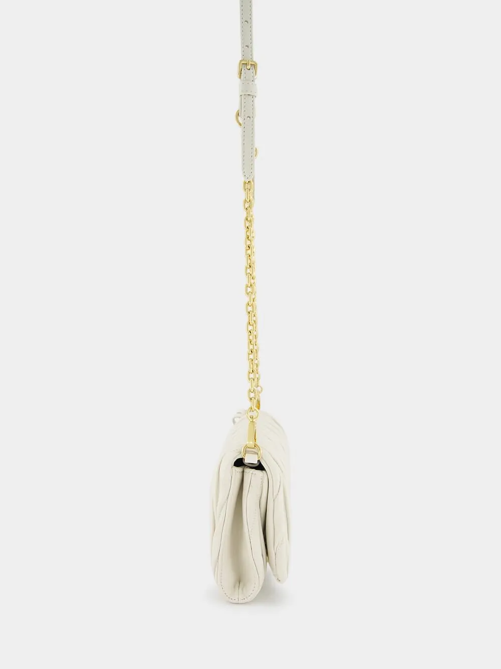 Matelassé Nappa Leather Shoulder Bag
