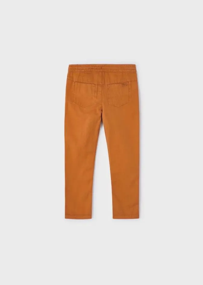 Mayoral Chino Linen Pant 3527