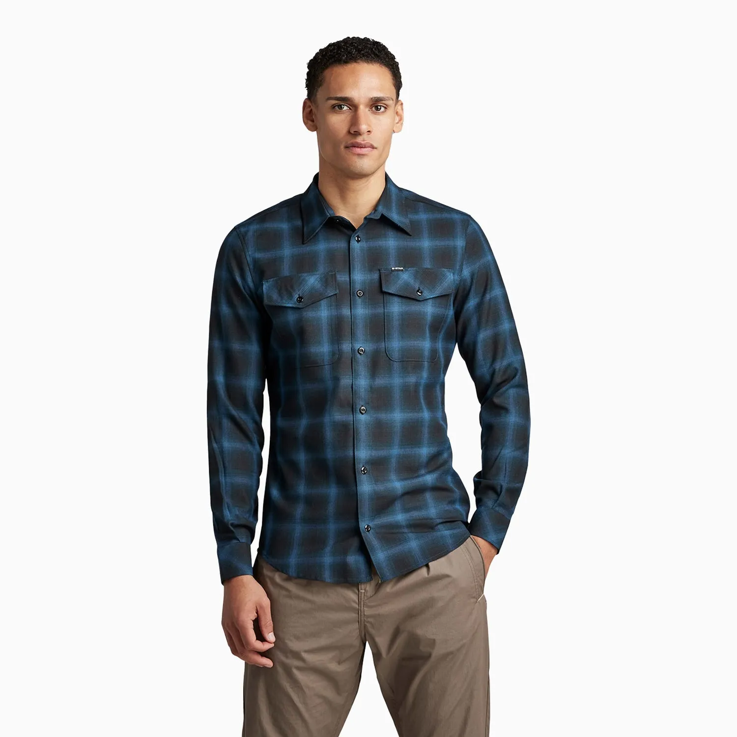 Men's Marine Slim Regular Shirt
