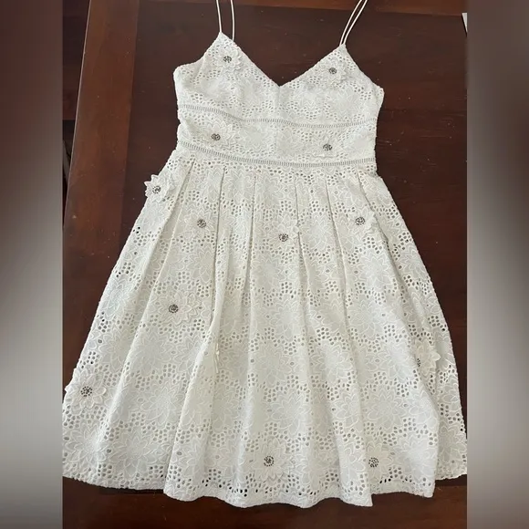 Michael Kors Silk Spaghetti Straps Dress | 4
