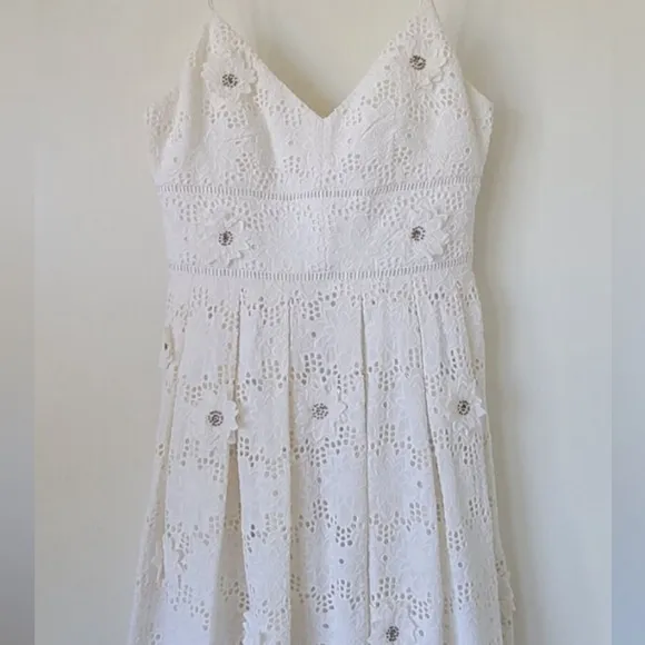 Michael Kors Silk Spaghetti Straps Dress | 4