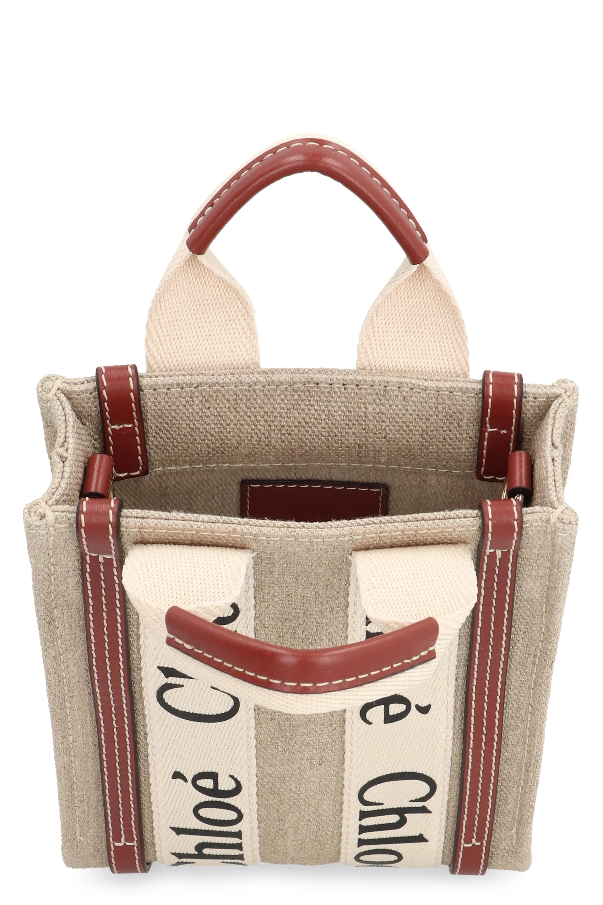 Mini Woody North South Tote bag